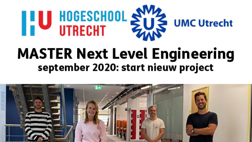 Start nieuw studentenproject: september 2020