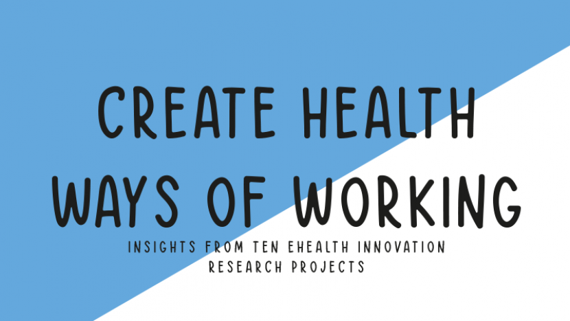 Boek: Create Health Ways of Working. Insights from ten ehealth innovation research projects