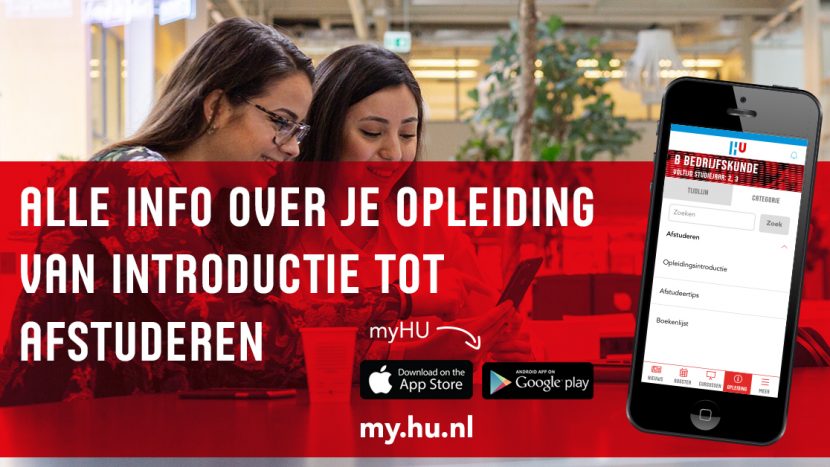 myHU V3 is live! Wat plaats jij als docent?