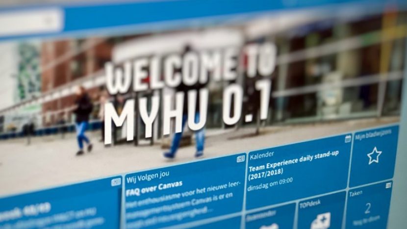 Hét nieuwe studenten- en docentenportaal: myHU