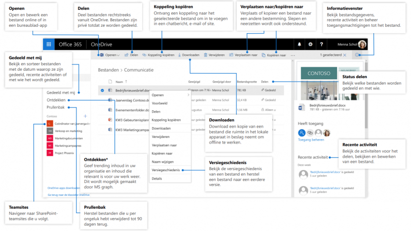 studenten H-drive migratie naar OneDrive