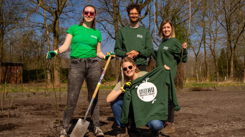 De HU heeft een eigen bos