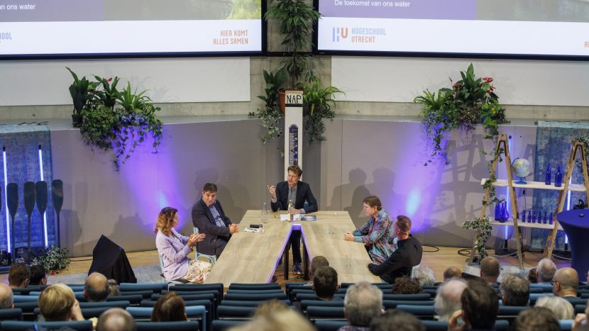 HU-symposium: “Als je klimaatverandering in één woord moet vatten, dan zeg ik: water”