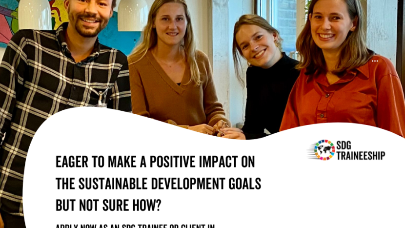 SIGN UP FOR THE SDG TRAINEESHIP: SEPTEMBER 2023