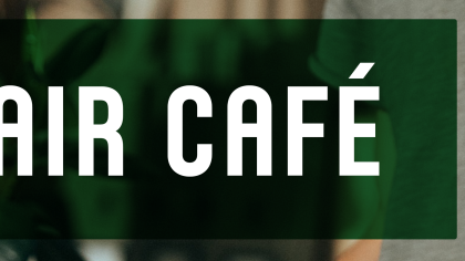 WARNING – different location and date Repair Café