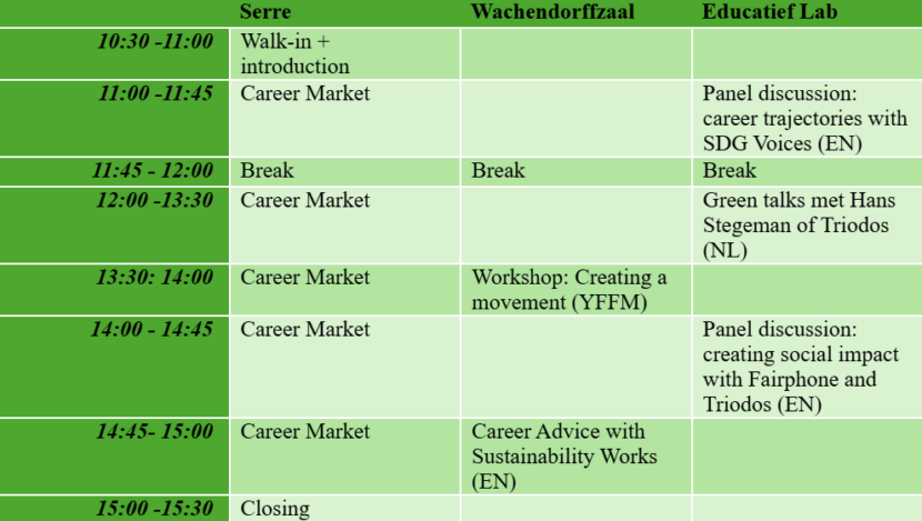 Schema Sustainable Career Event