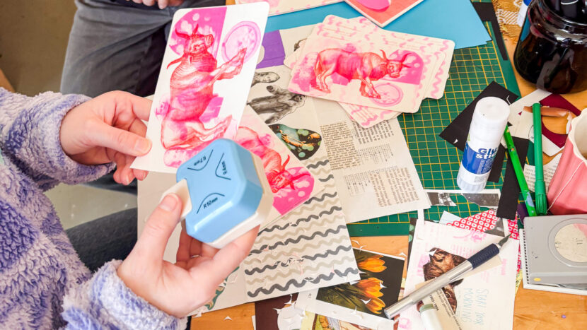 Risoprint workshop – maak je eigen (kerst)kaart