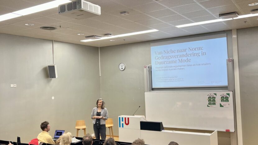 Green talk: Van niche naar norm” gedragsverandering in duurzame mode