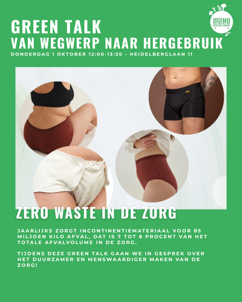 Greentalk on tour - Zorg - poster