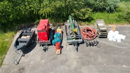 Waterschap De Stichtse Rijnlanden en Reddingsbrigade helpen Oekraïne na damdoorbraak