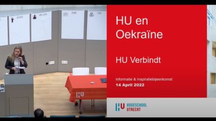Hoorcollege: HU helpt Oekraïne (opname)