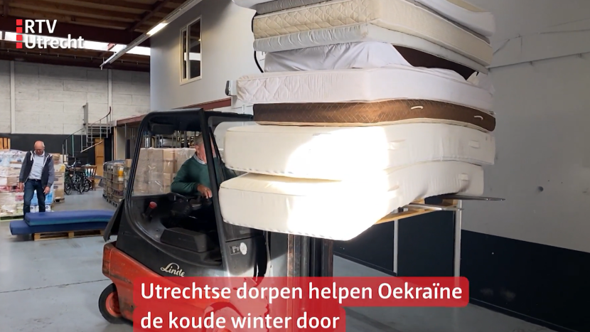 Koude oorlogswinter op komst in Oekraïne, Utrechtse dorpen schieten te hulp: ‘Ik heb voor 4500 euro boodschappen gedaan’