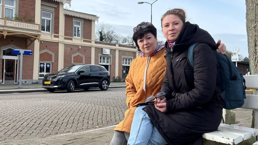 Even in Baarn en weer terug naar de oorlog: Tamara uit Oekraïne bezoekt haar gevluchte moeder