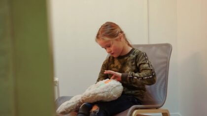 Een robot helpt kinderen hun hart te luchten