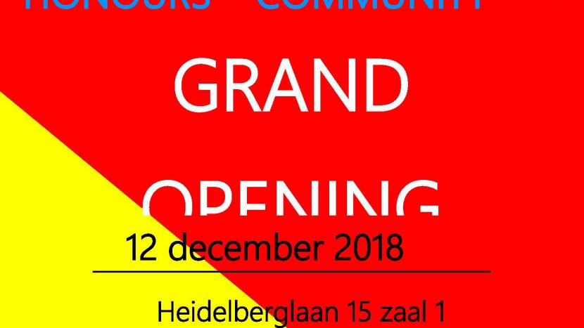 Grand opening!