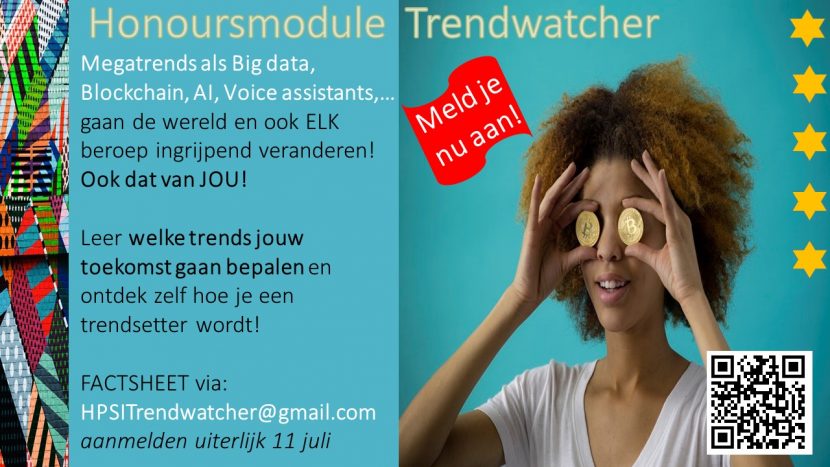 Honoursmodule Trendwatcher | aanmelden tot 12 juli