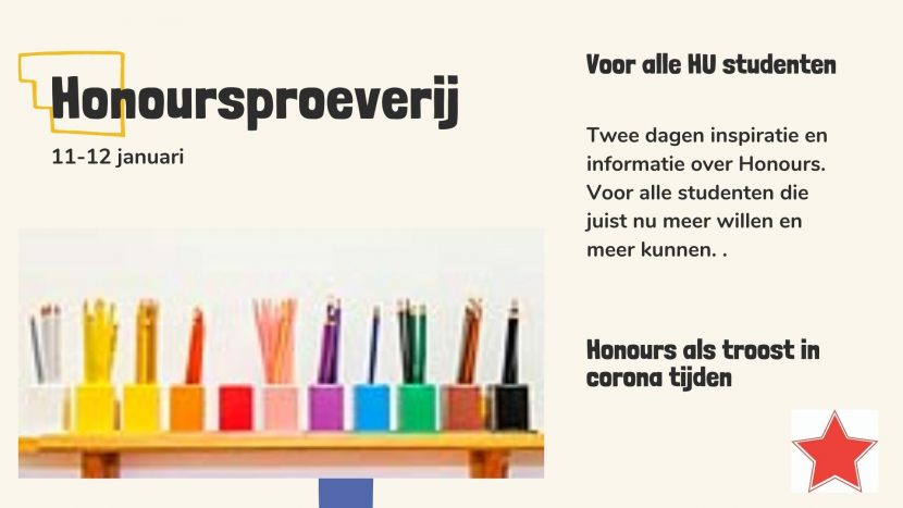 Honours proeverij | 11 en 12 januari