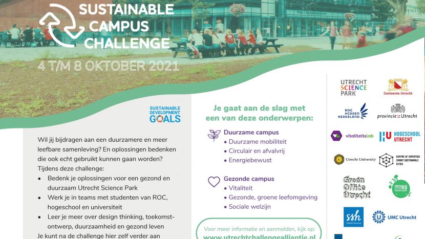 Sustainable campus challenge | 4 t/m 8 oktober