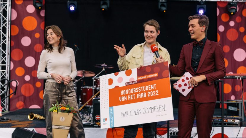 Marit van Sommeren Honoursstudent van het jaar!