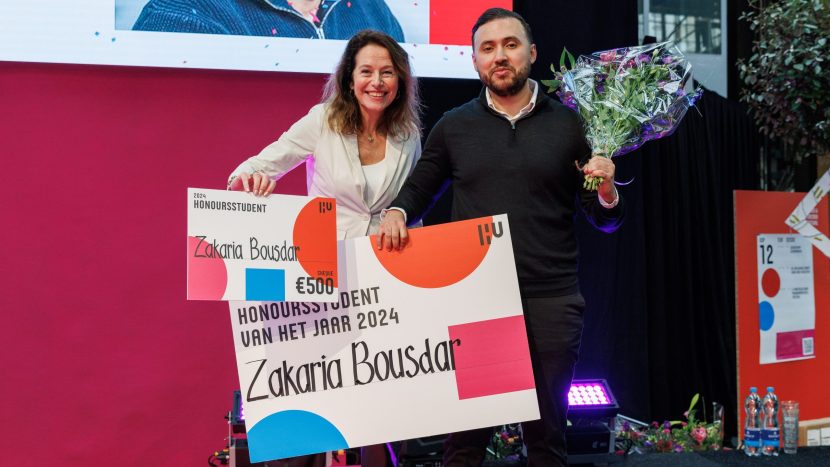 Honoursstudent van het Jaar 2024: Zakaria Bousdar! 