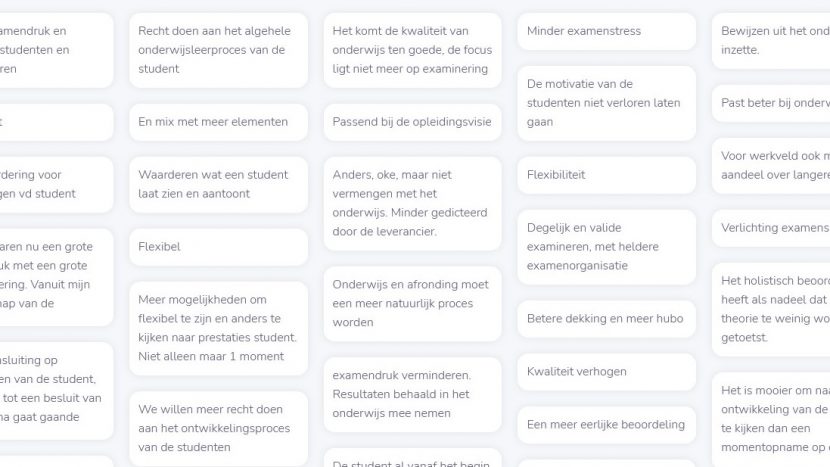 Examinering in het mbo beter laten aansluiten bij het onderwijs?