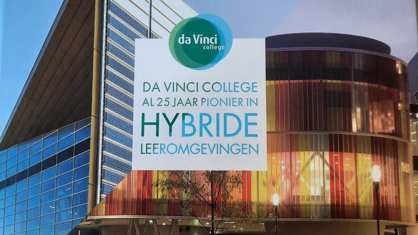 Hybride leeromgevingen centraal in publicatie van Da Vinci College