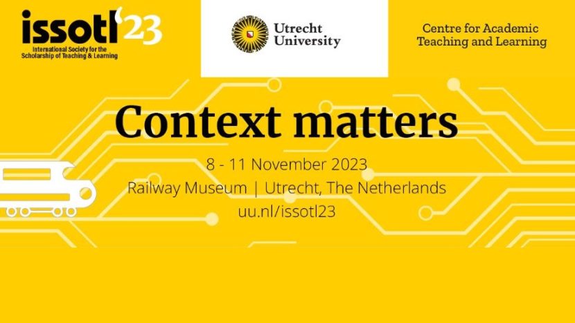 Bijdrage lectoraat Beroepsonderwijs op congres ISSOTL 2023 Context Matters