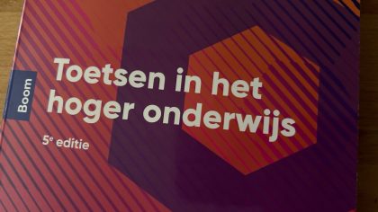 Vijfde editie van boek ‘Toetsen in het hoger onderwijs’