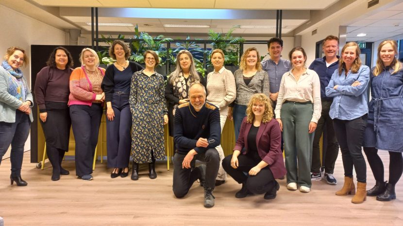 Teamfoto kick-off Co-constructie 1-2-2024_