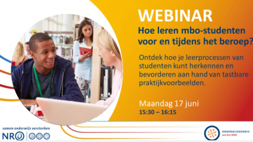 Webinar: Hoe leren mbo-studenten voor en tijdens het beroep?