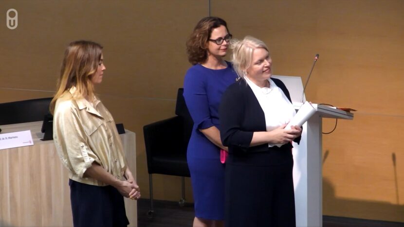 Collega Marjanne Hagedoorn gepromoveerd!