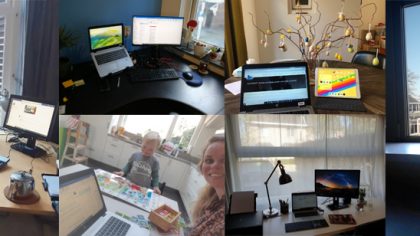 Ook thuis werken we aan het beroepsonderwijs!