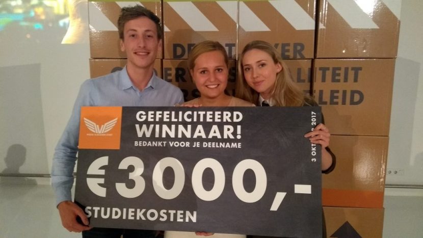 Scompanystudenten winnen met advies ‘Vliegende Start Award’