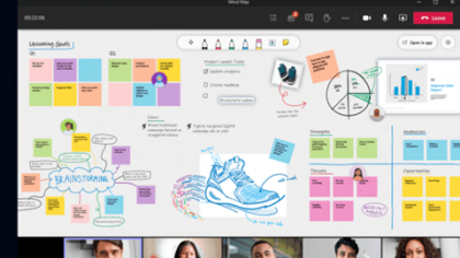 Samenwerken via Microsoft Whiteboard