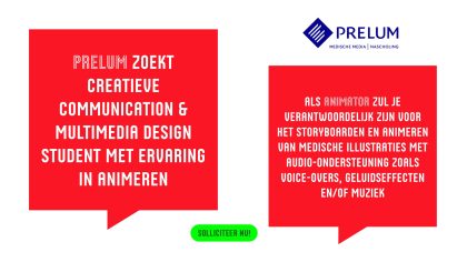 Vacature Medisch Animator