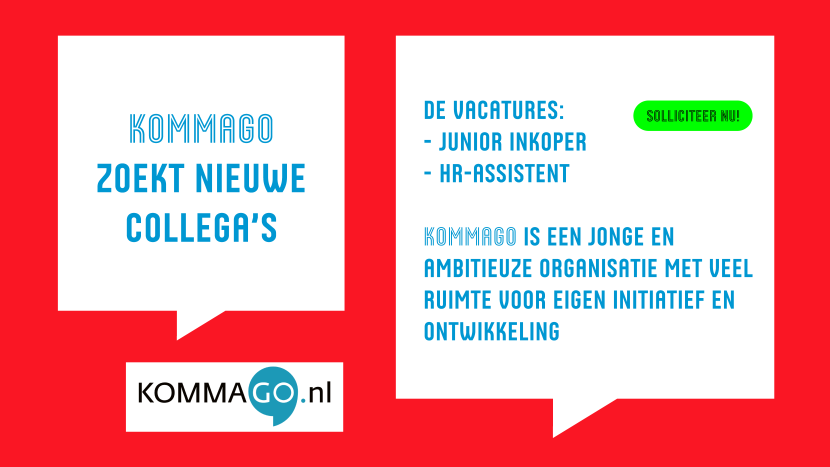 Vacatures KommaGo