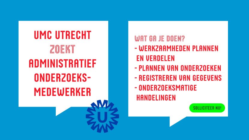 Vacature administratief medewerker